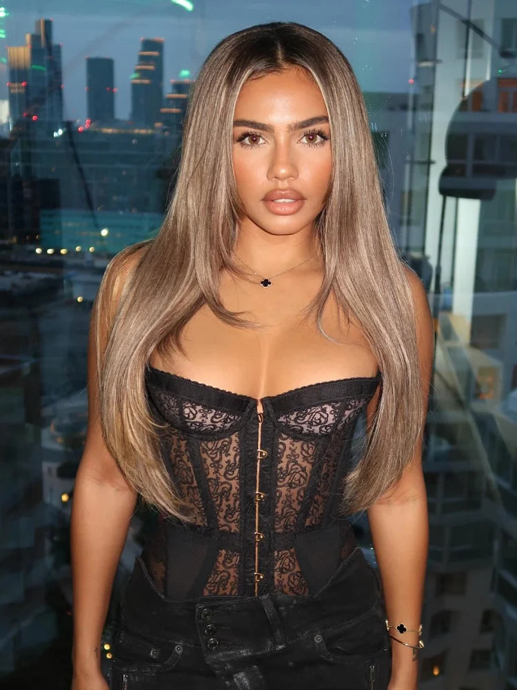 Sexy Slim Fit Corset Lace Hollow Out Sleeveless Strapless Top Lace Up Slim Fit Tops 2026 Summer Women Street Trendy Vest
